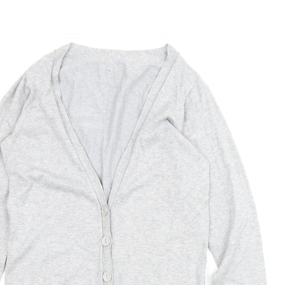 F&F Womens Grey   Cardigan Jumper Size 10