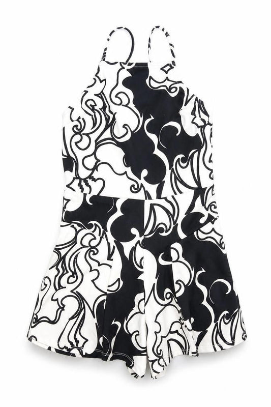 Womens UK Size 8 Topshop One-Piece White Romper