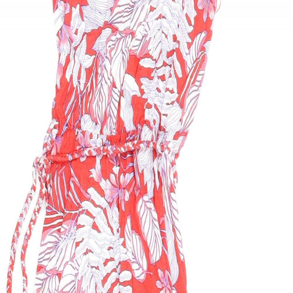 George Womens Red Floral  Maxi  Size XS