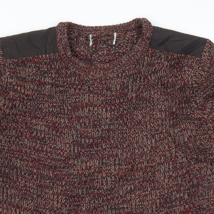 George Womens Red   Pullover Jumper Size S