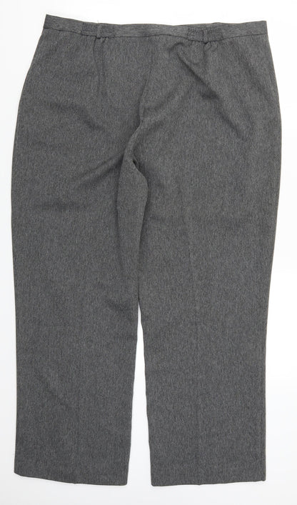 Womens UK Size 20 BHS Regular Fit  Grey Trousers