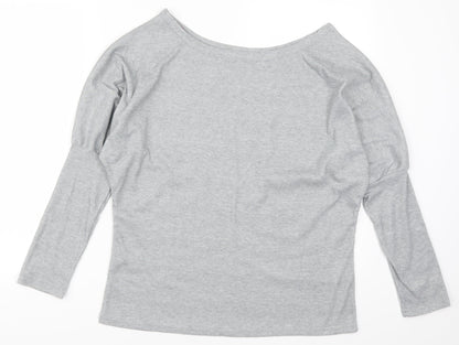 Preworn Womens Grey   Basic T-Shirt Size XL