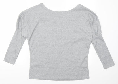 Preworn Womens Grey   Basic T-Shirt Size XL