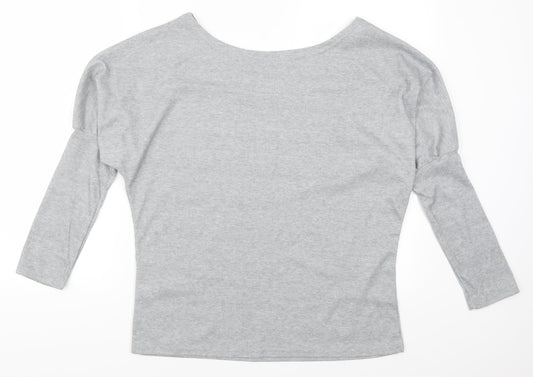 Preworn Womens Grey   Basic T-Shirt Size XL
