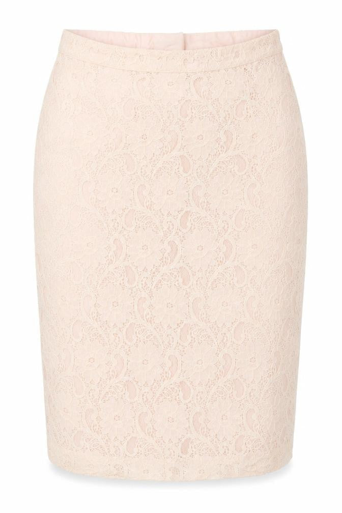 Womens UK Size 12 H&M Straight & Pencil Lace Skirt