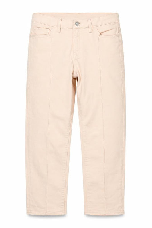 Womens UK Size 32 in Gap Regular Fit Cropped Pink Jeans