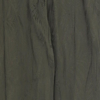 Womens UK Size 8 H&M Regular Fit  Green Trousers