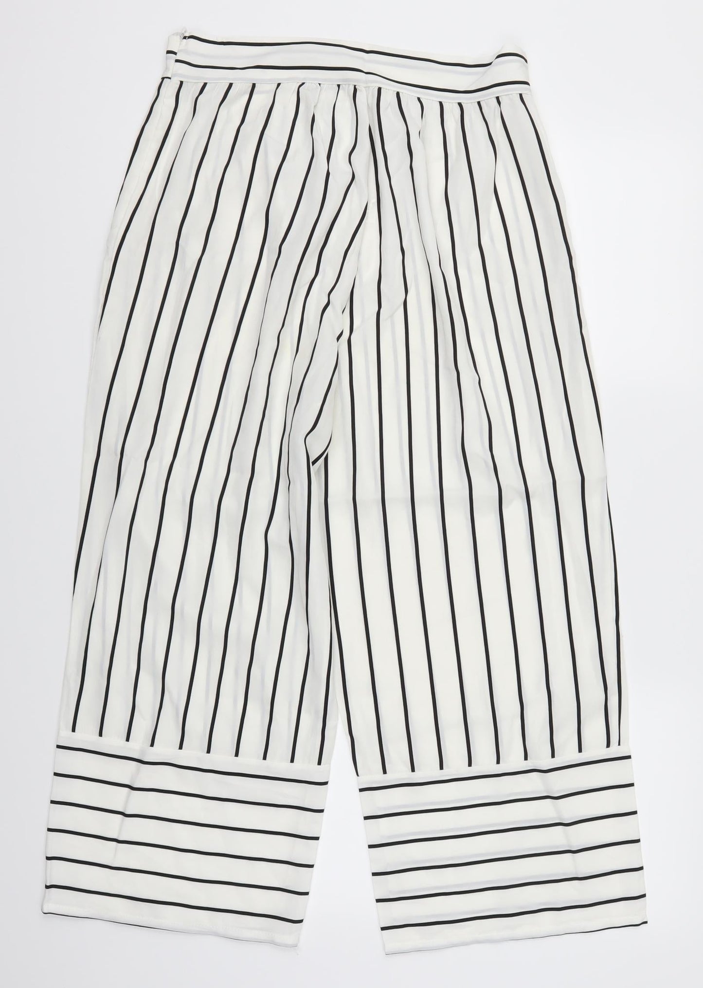 Womens UK Size 31 in Preworn Regular Fit  White Trousers