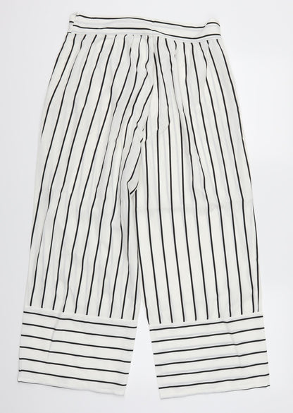 Womens UK Size 31 in Preworn Regular Fit  White Trousers