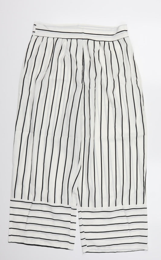 Womens UK Size 31 in Preworn Regular Fit  White Trousers