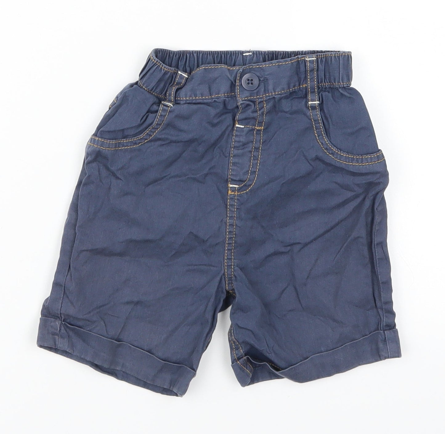 NEXT Boys Blue   Cropped Trousers Size 12-18 Months