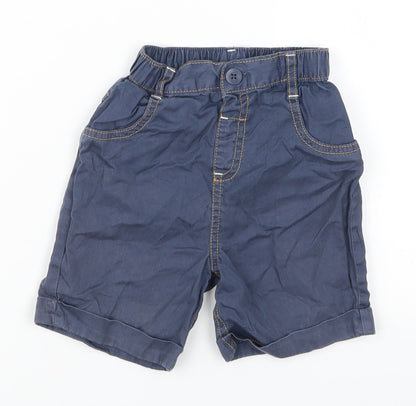 NEXT Boys Blue   Cropped Trousers Size 12-18 Months