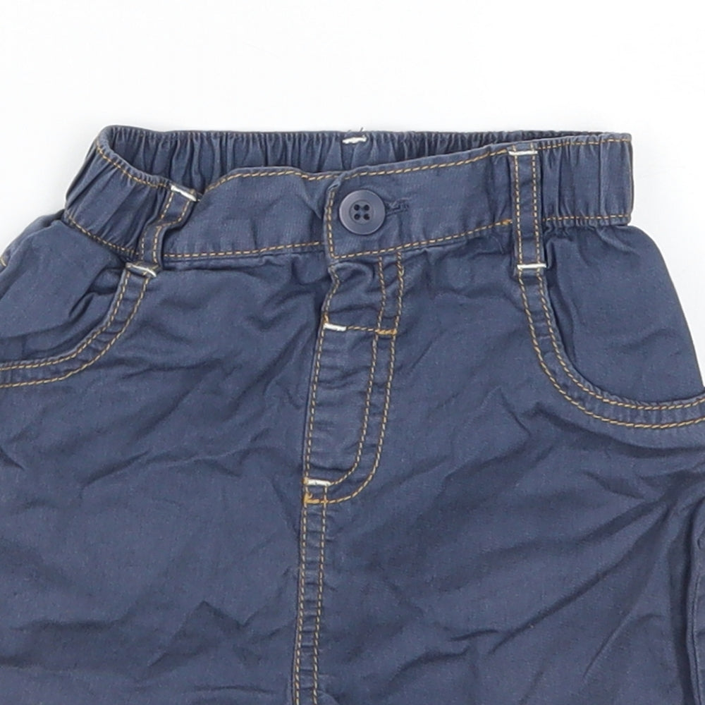 NEXT Boys Blue   Cropped Trousers Size 12-18 Months