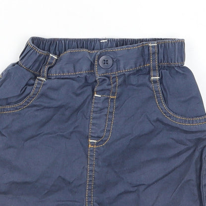 NEXT Boys Blue   Cropped Trousers Size 12-18 Months