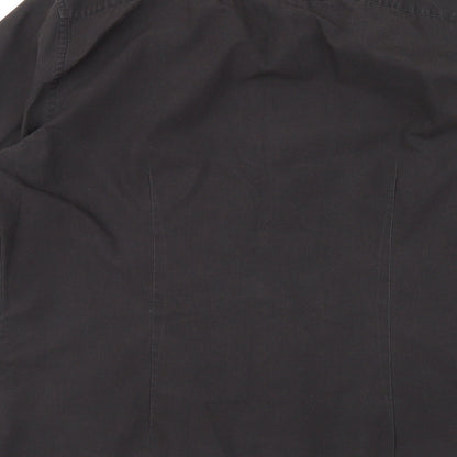 F&F Mens Grey    Button-Up Size 15.5