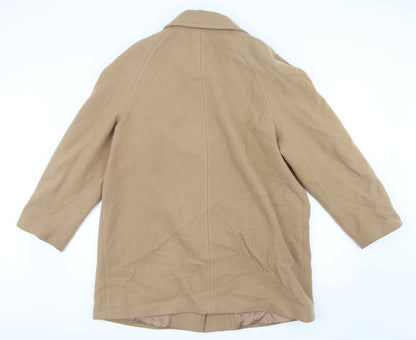 Womens UK Size 16 Miss Smith Beige Pea Coat