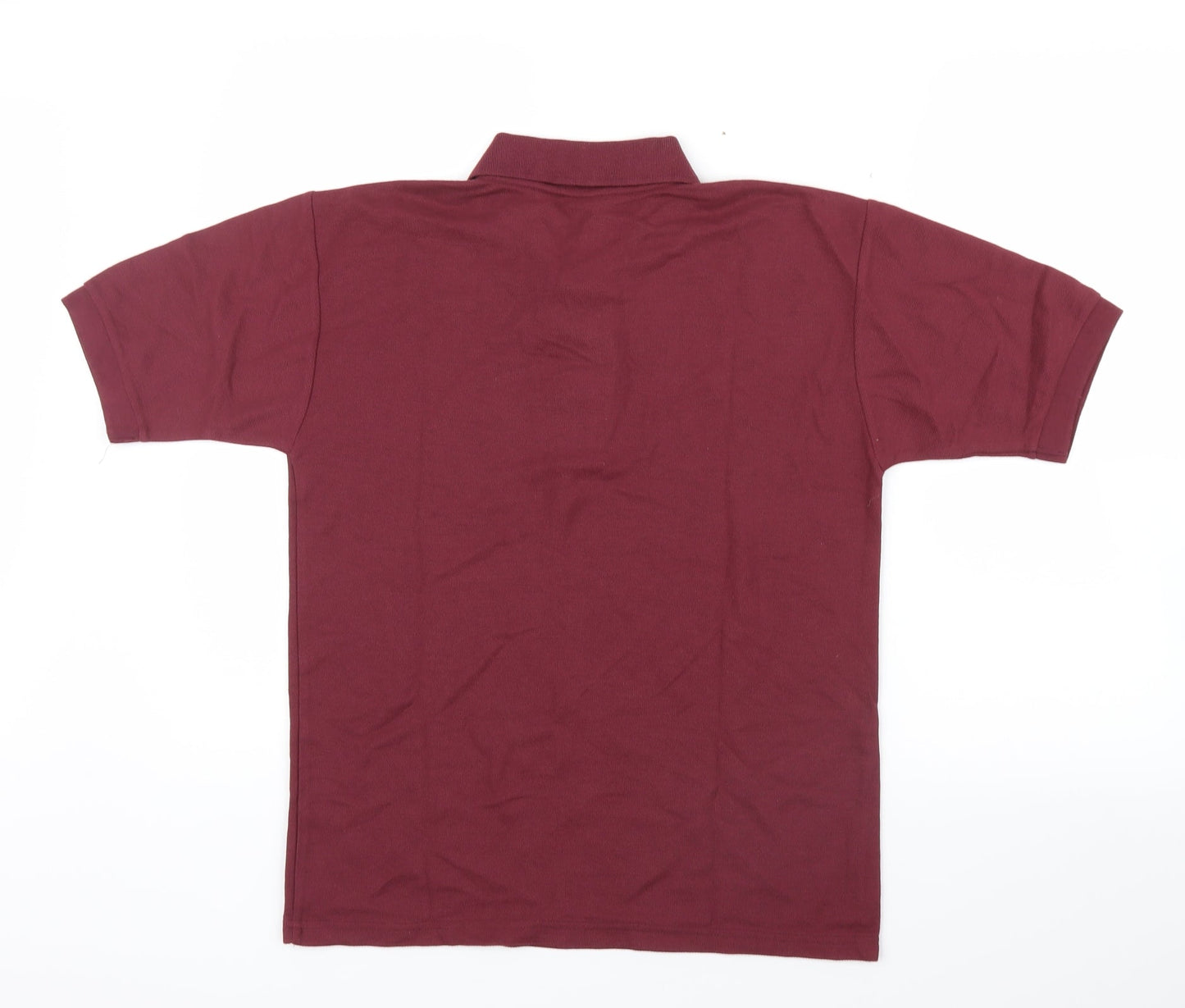 Womens UK Size XS JERZEES Purple Basic Polo