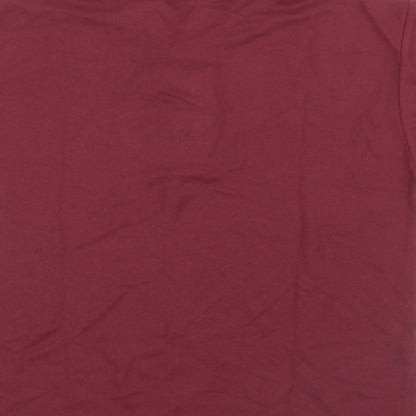 Womens UK Size XS JERZEES Purple Basic Polo