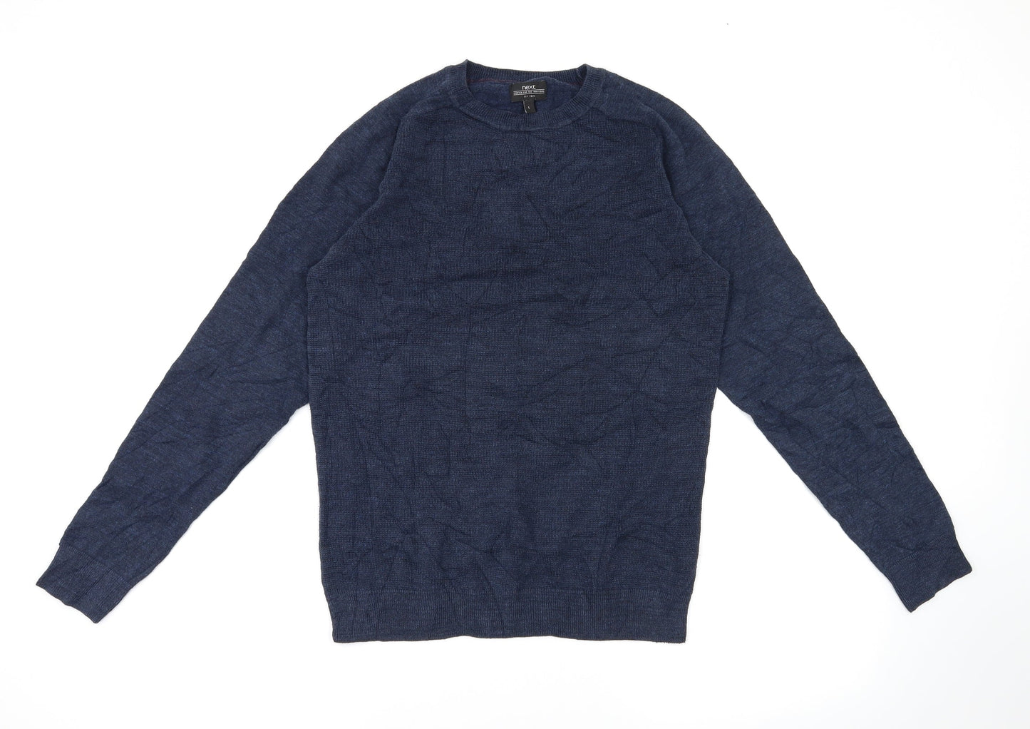 Mens UK Size S next Blue Pullover Sweatshirt