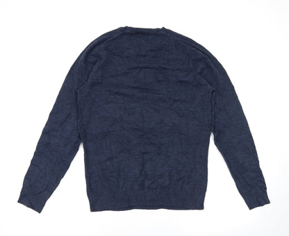 Mens UK Size S next Blue Pullover Sweatshirt