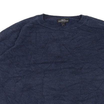 Mens UK Size S next Blue Pullover Sweatshirt