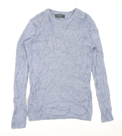 Primark Womens Blue   Pullover Jumper Size M