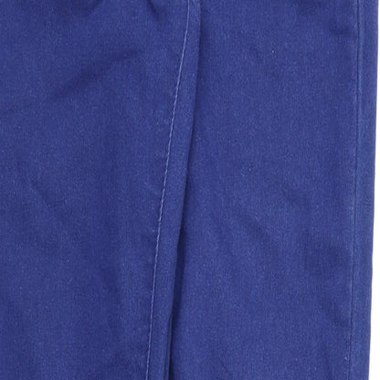 Womens UK Size 8 Denim & Co. Regular Fit Jegging Blue Trousers