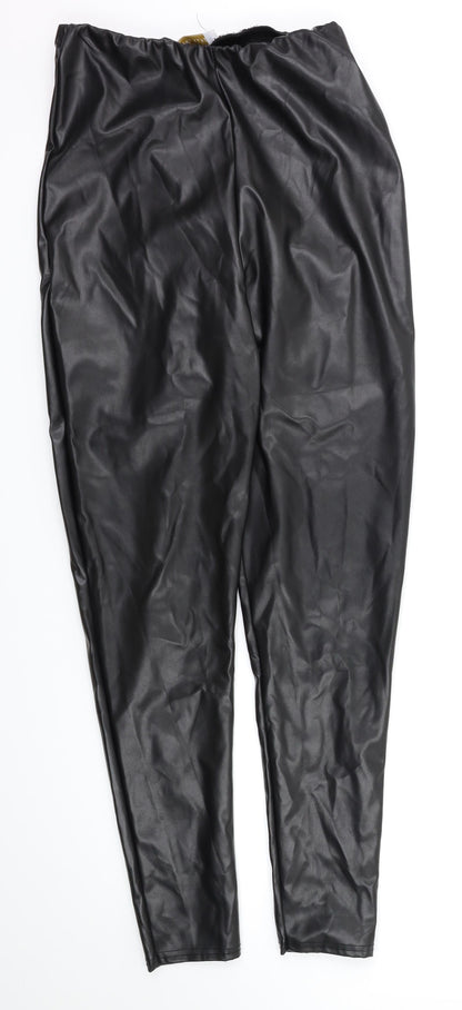 Femme Luxe  Womens Black   Trousers  Size 10 L30 in - Stretch waistband