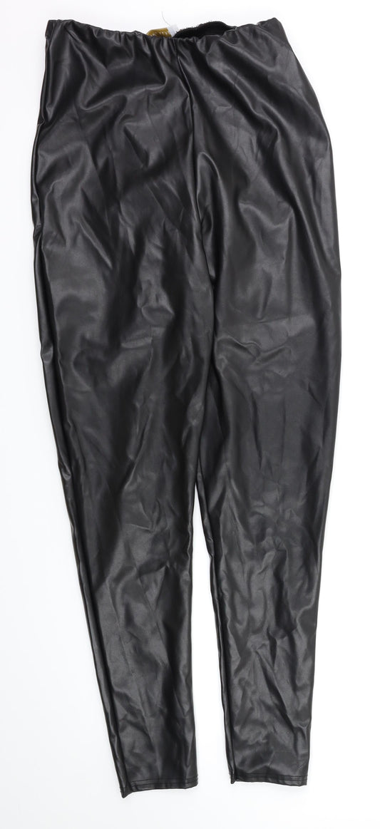 Femme Luxe  Womens Black   Trousers  Size 10 L30 in - Stretch waistband