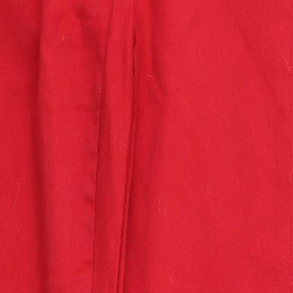 Denim & Co  Womens Red Houndstooth  Skinny Jeans Size 10 L29 in