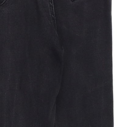 Denim &co  Womens Black   Skinny Jeans Size 12 L25 in