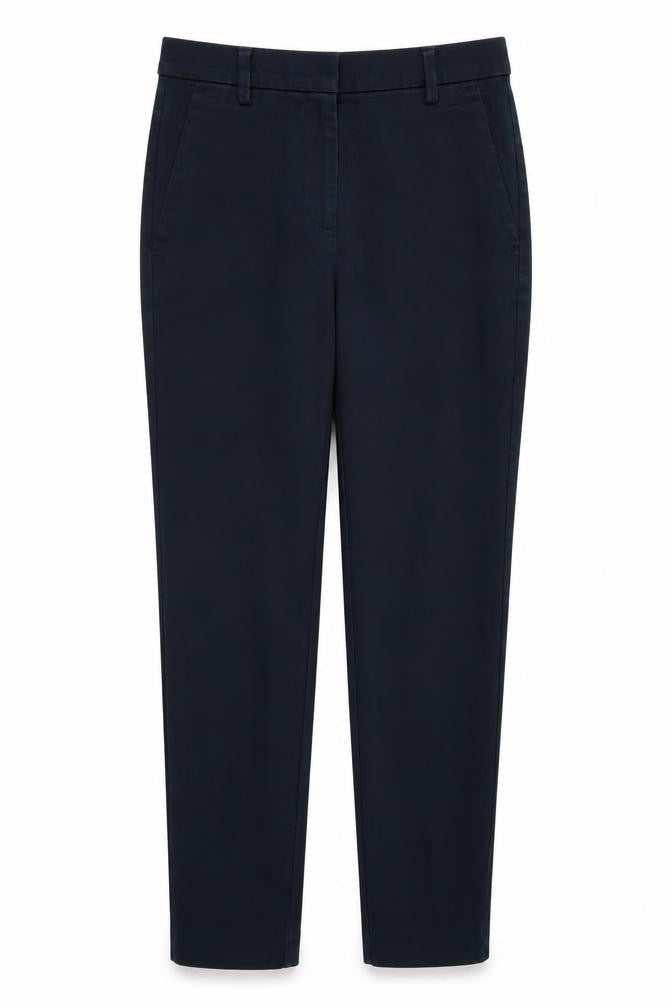 Womens UK Size 8 M&S Relaxed Fit  Black Trousers