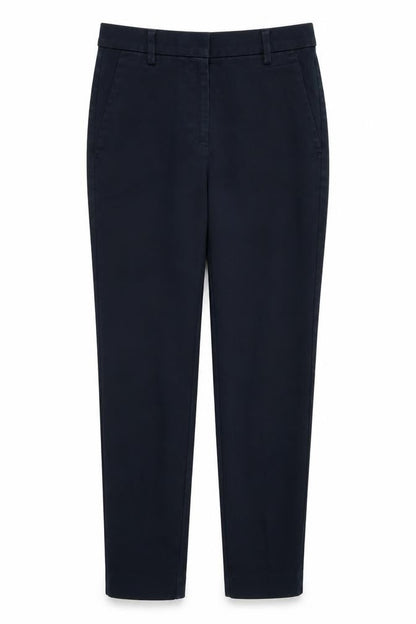Womens UK Size 8 M&S Relaxed Fit  Black Trousers