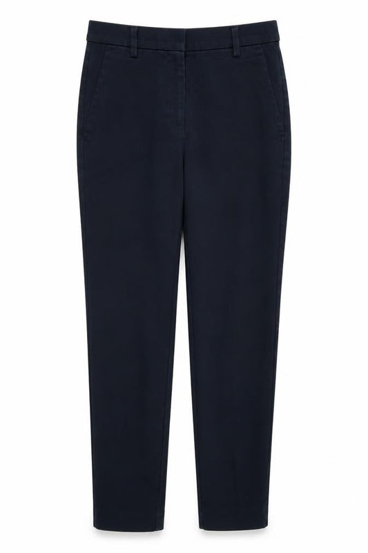 Womens UK Size 8 M&S Relaxed Fit  Black Trousers