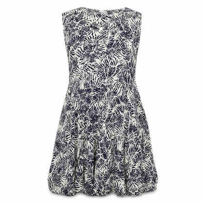 New Look Womens Blue   A-Line  Size 14  - Leaf print