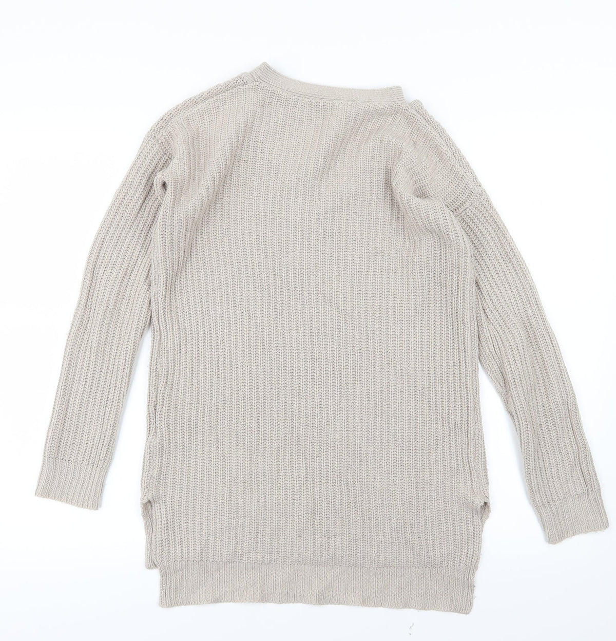 Select Womens Beige  Knit Pullover Jumper Size 6
