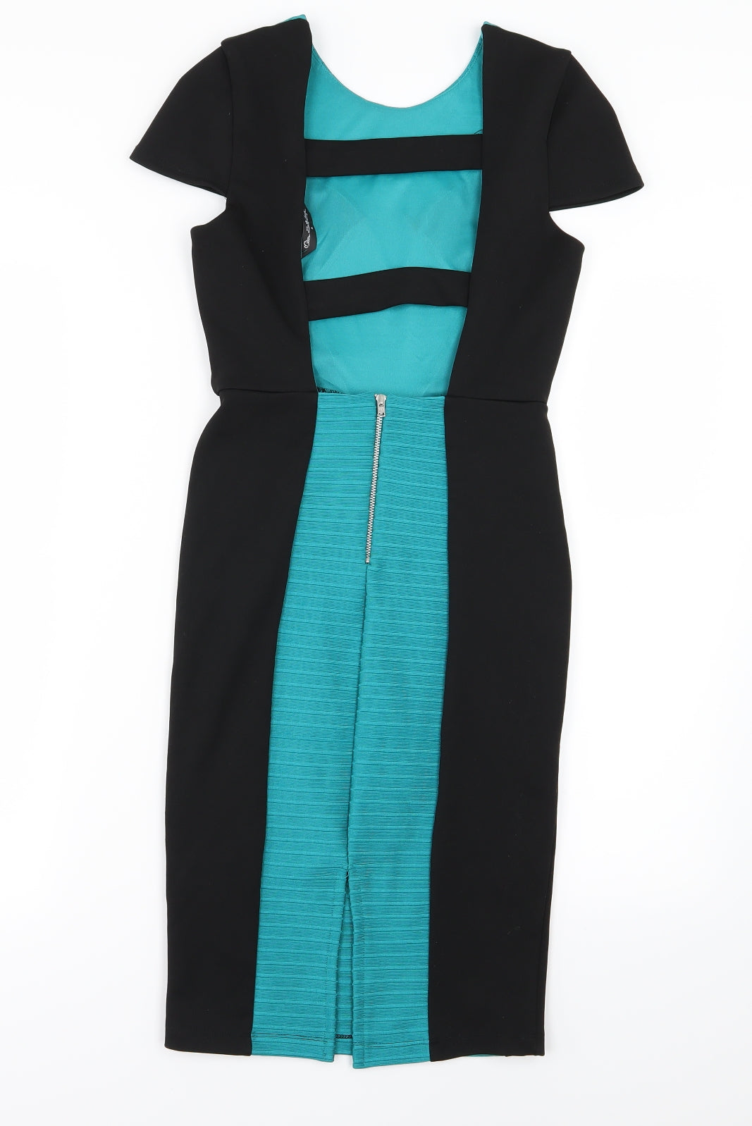 Miss Selfridge Womens Black   Bodycon  Size 6  - Open back