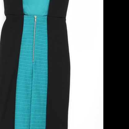 Miss Selfridge Womens Black   Bodycon  Size 6  - Open back