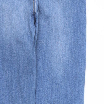 Denim & Co. Womens Blue  Denim Skinny Jeans Size 10 L28 in
