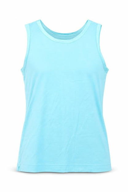 Papillon Womens Blue  Jersey Basic Tank Size M