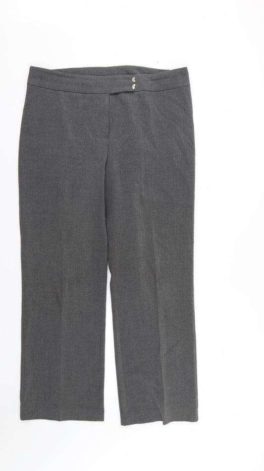Womens UK Size 16 Ellie Louise Regular Fit  Grey Trousers