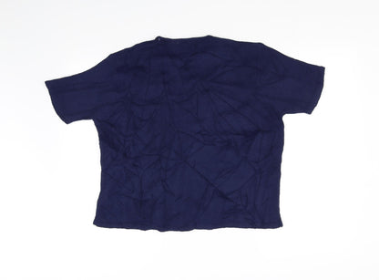 Sara Neal Womens Blue   Pullover Jumper Size 18