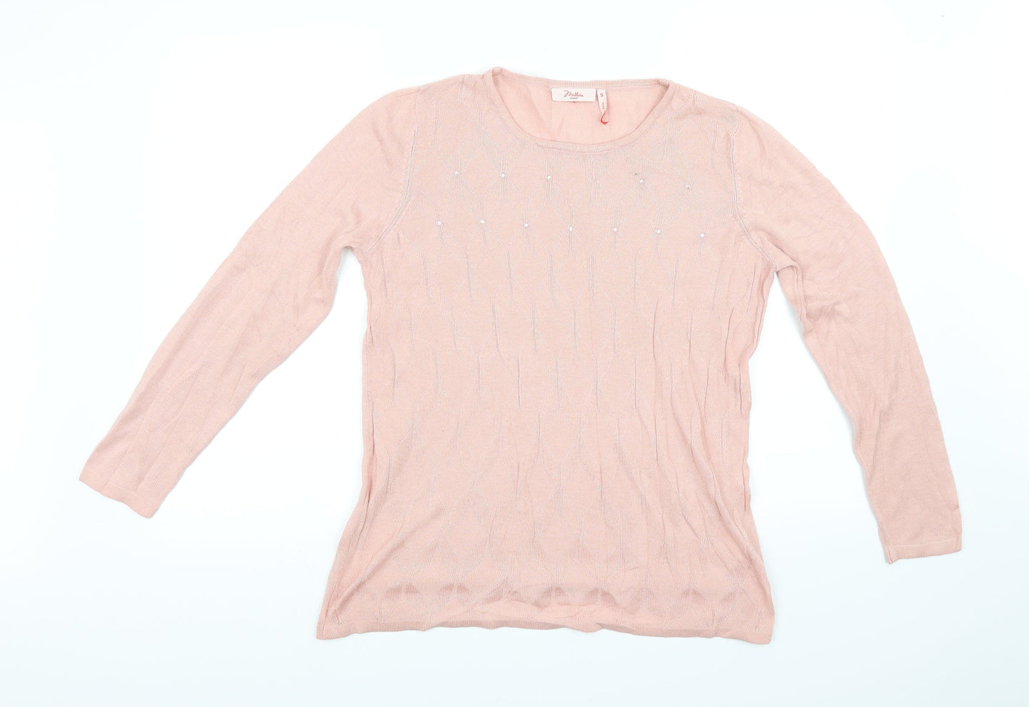 Miller's Womens Orange   Pullover Jumper Size S