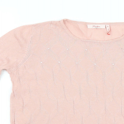 Miller's Womens Orange   Pullover Jumper Size S