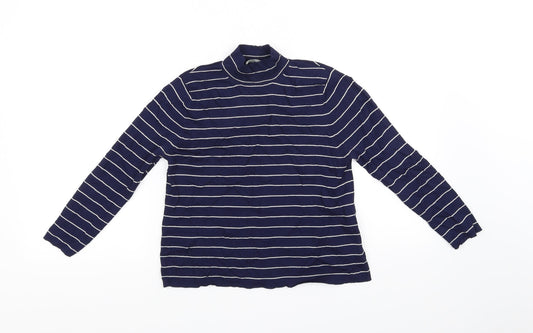 ASOS Womens Blue Striped  Pullover Jumper Size 8