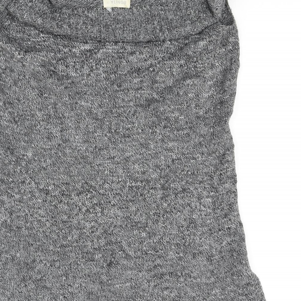 Bonita Womens Grey   Vest Jumper Size S