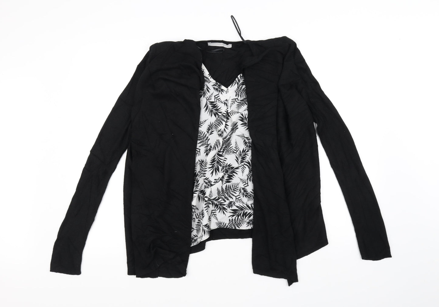 George Womens Black   Cardigan Jumper Size 12