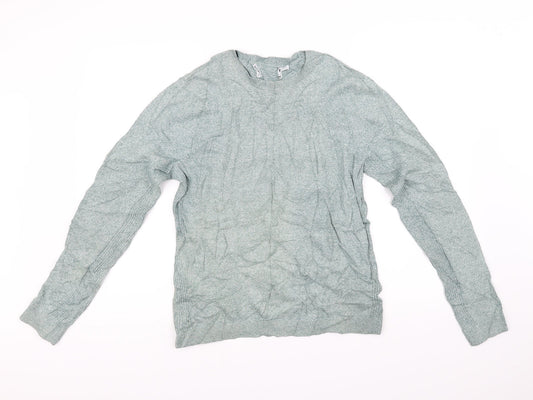 Topman Mens Green   Pullover Jumper Size XS