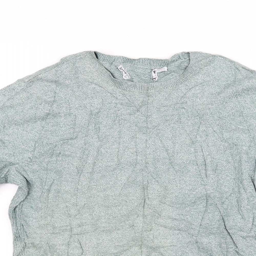 Topman Mens Green   Pullover Jumper Size XS