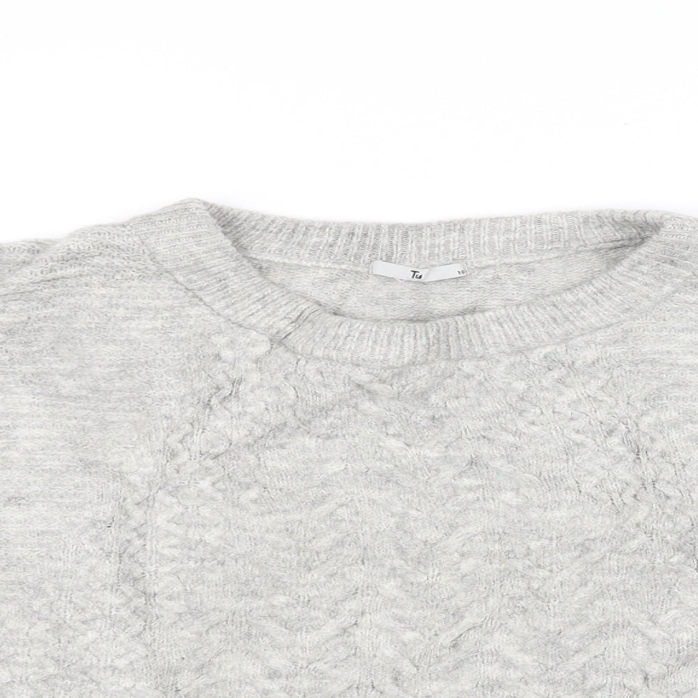 TU Womens Grey   Pullover Jumper Size 10